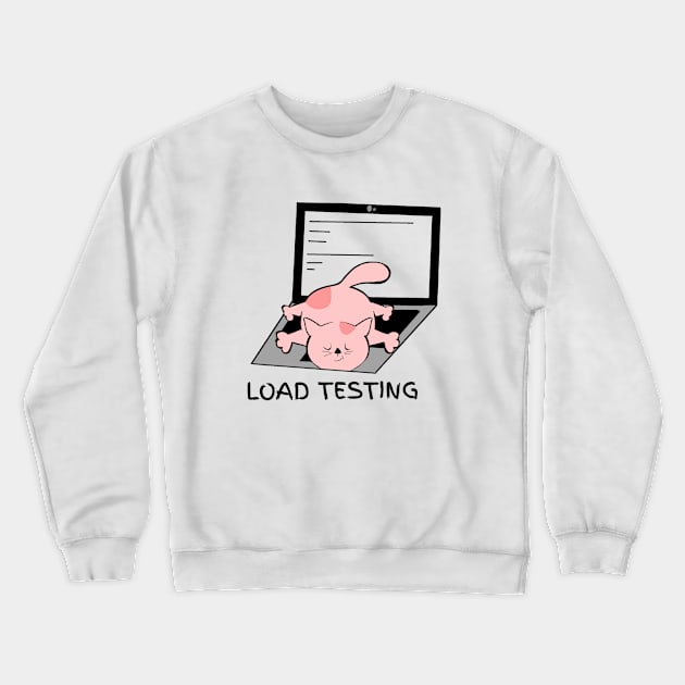 testing Crewneck Sweatshirt by Saishaadesigns